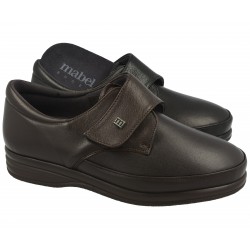 Mocasín de velcro con pala elástica 8391159