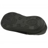 Velcro del Doctor Cutillas con pala lisa de lycra elástica para pies extra anchos con piso de cuña de goma