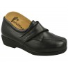 Velcro de Alviflex en pìel lisa con doble cosido en pala y horma de ancho 14 especial plantillas